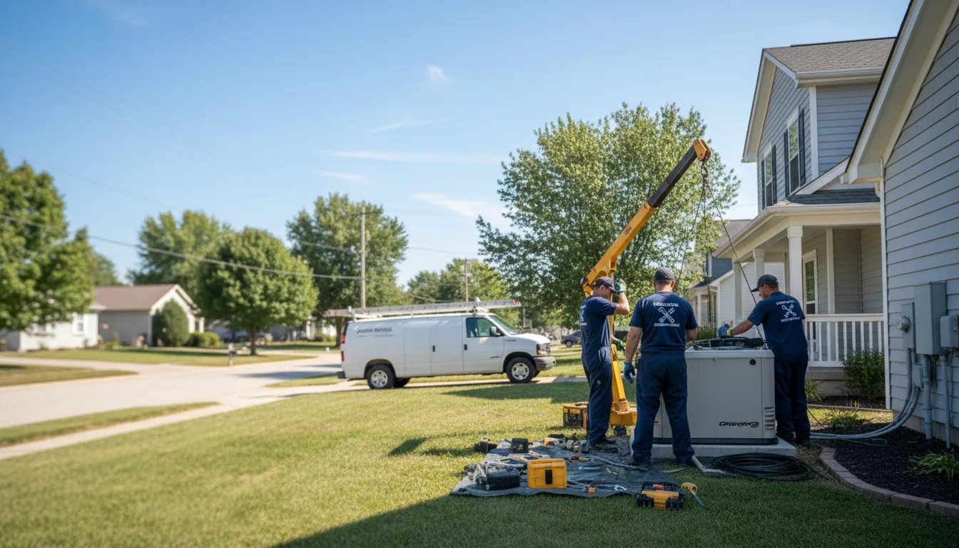 Generator Installation in Iowa City, IA near me